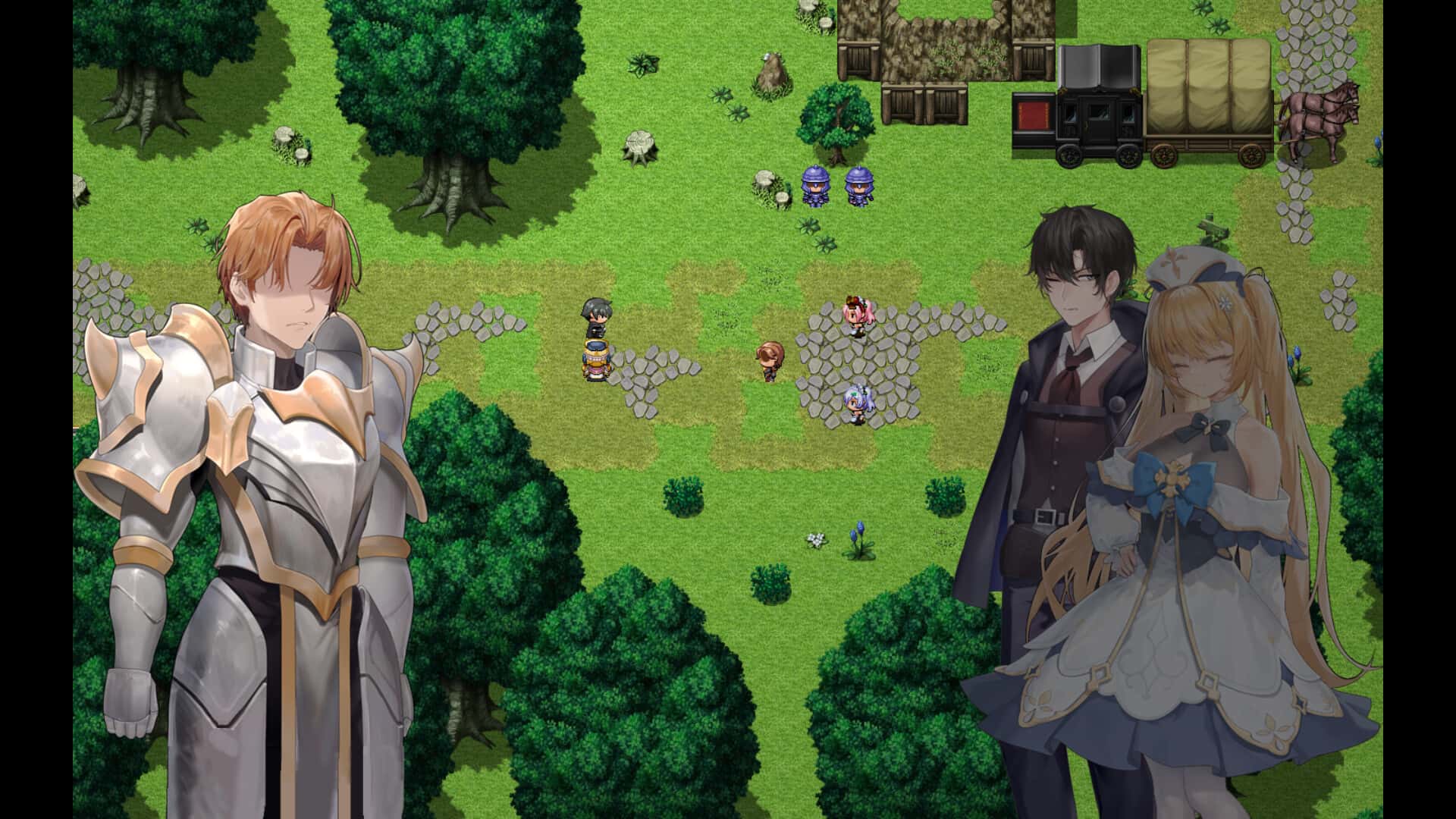 影色渐染~阿斯林顿的妹神官背景